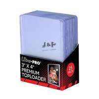  Ultra Pro kemény tok toploader 3" x 4" Super Clear 35pt Premium színtelen - doboz (25 db)