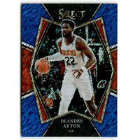 Panini 2021-22 Select Prizms Blue Shimmer #138 Deandre Ayton