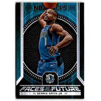 Panini 2017-18 Hoops Faces of the Future #9 Dennis Smith Jr.