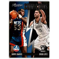Panini 2013-14 Prestige Connections #13 Brook Lopez/Darryl Dawkins