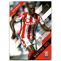 Topps 2017-18 Topps English Premier League Gold #110 Bruno Martins Indi