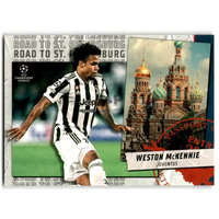 Topps 2021-22 Topps UEFA Champions League Road to St. Petersburg #RSP08 Weston McKennie