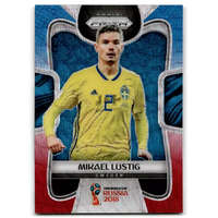 Panini 2018 Panini Prizm World Cup Prizms Red and Blue Wave #233 Mikael Lustig
