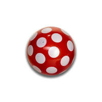 Plasto Ball Gumilabda, pöttyös, 220mm, Plasto Ball