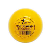 Plasto Ball Hajító labda, PVC, 100g, 72mm, Plasto Ball