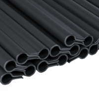 Bradas Bradas rögzítő kapcsok kerítéstakaró szalaghoz, szürke, 19 cm (1503188 - TOBKS1920DGY)