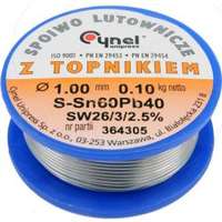 Forrasztó ón 1mm/100g (TOY-76810)