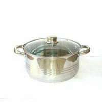 Rozsdamentes lábas + fedő 20 cm (10343)