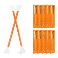 K&F CONCEPT K&F Concept dupla fejes tisztítópálca készlet, 16 mm-es tisztítófejjel, 10 darab (KF-1962)