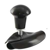 Kormánytekerő gomb - fekete