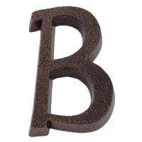  SB alumínium házszám B betű barna 11cm (3970052)