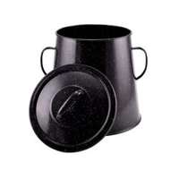 Perfect Home Perfect Home zománcozott zsírosbödön 20 literes, fekete (10459)