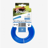 Bradas Bradas fűnyíró damil csillag 1,3mm x 15m (1031315 - ZTG1315K)