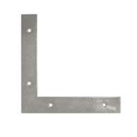 Ablakszegletvas erős szögletes 75 x 75 x 12 / 1,5 mm horganyzott (ET) 3254277)