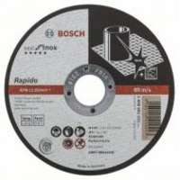 Bosch Bosch Darabolótárcsa egyenes Inox - Rapido Long Life kivitel 125 mm (2608602221)