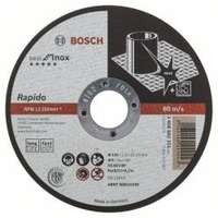 Bosch Bosch Darabolótárcsa egyenes Inox - Rapido Long Life kivitel 125 mm (2608602221)