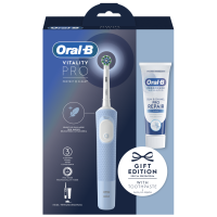 Oral-B Oral-B Vitality Pro X Clean Vapor Blue elektromos fogkefe + fogkrém (10PO010410)