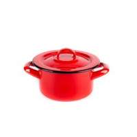 EMA-LION Bonyhádi Zománcáru Bonyhádi hagyományos zománcozott fazék + fedő 16 cm