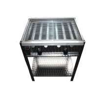 Gáz-Grill BGS-2G kétégős álló grillező készülék, PB-gáz üzemű