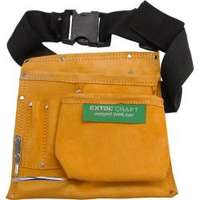 Extol Extol Craft szerszámtartó öv,3 zsebes, hasított bőr; műanyag csattal (418)