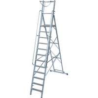 Krause Krause Stabilo állólétra nagy dobogóval, kapaszkodókerettel 1x12 (127563)