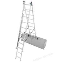 Krause Krause Corda létra 3x9 fokos sokcélú lépcsőfunkcióval (033390)