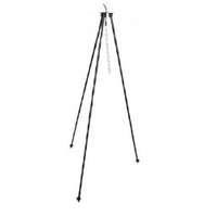 Bogrács állvány tömör fekete 1m