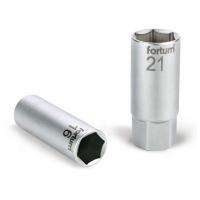 Fortum Fortum gyertyakulcs dugófej 1/2", 61CrV5; 16mm, gumírozott (4700902)