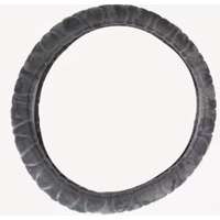 Szürke plüss kormányvédő 38 cm KV-HL2185G (2185G)