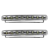 3 kábeles HD 8LED Nappali menetfény DRL-LA589 ON/OFF funkció