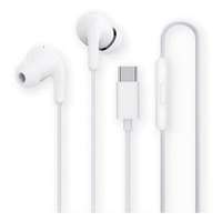 Xiaomi XIAOMI fülhallgató SZTEREO (Type-C, mikrofon, zajszűrő, hangerőszabályzó, felvevő gomb) FEHÉRBHR8931