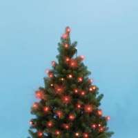 Home Home LED-es beltéri fényfüzér, piros 4 m (KII 50/R)