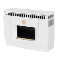 FÉG Fég ZEUS GF-35 F ERP Parapetes Gázkonvektor, fehér