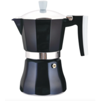 Perfect Home Perfect Home Azzurro kotyogós kávéfőző, 6 személyes, fekete (16663)