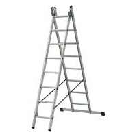 Többcélú alu létra 2 x 11 fokos (13926)
