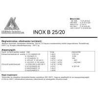  Elektróda INOX B 25/20 2.50 mm 4 kg (11139)