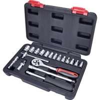 Extol Extol Premium racsnis dugókulcs készlet 19 db 1/4" (8818309)