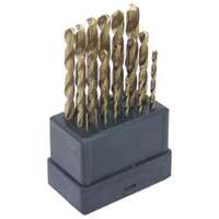 Extol Extol fémfúró klt., 19db, TITÁN bevonatú, HSS; 1-10mm polírozott, műanyag dobozban (1119A)