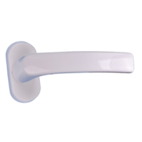 Ablakfélkilincs fém 35 mm fehér Mistral (3666320)