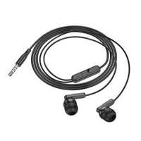 HOCO HOCO BRIGHT fülhallgató SZTEREO (3.5mm jack, mikrofon, felvevő gomb) FEKETEM121 BLACK