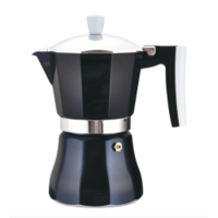 Perfect Home Perfect Home Azzurro kotyogós kávéfőző, 3 személyes, fekete (16662)