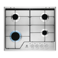 Electrolux Electrolux beépíthető Gáz főzőlap, 60 cm (KGS 6424SX)