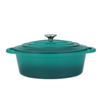 Perfect Home Perfect Home zománcozott öntöttvas kacsasütő 30 cm, türkiz (16639)