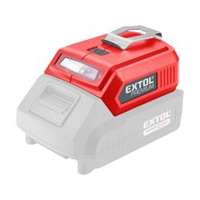 Extol Extol Premium töltő adapter USB eszközökhöz, Share20V / USB (8891896)