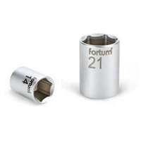 Fortum Fortum dugófej, 1/2", 15mm, 61CrV5, mattkróm, 38mm hosszú FORTUM (4700415)