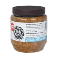 SingingFriend Vogel madáreleség mogyoróvaj paszta 350gr, lisztkukaccal és gabonával (PP003)