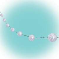 Home Home micro LED-es golyó fényfüzér, hidegfehér (MLB 10/WH)