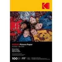 KODAK KODAK Fine Art fotópapír - High Gloss 180g, 10x15, 100db (KO-9891161)