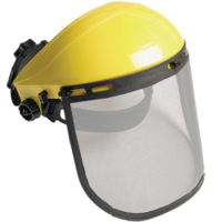 Arcvédő pajzs, dróthálós (13808)