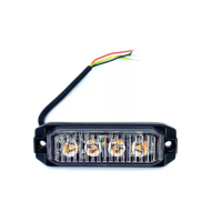  Stroboszkóp 4 LED, sárga (W13891)